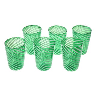 Tequila Glasses by Mariana Iskra for Ribes Studio Maestro Ballarin, Set of 6 For Sale