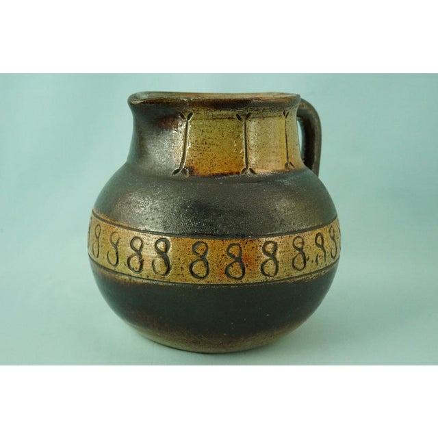 Vintage Jug Vase in Ceramic Majolica by Urbano Fontana, 1970s For Sale - Image 10 of 18