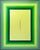 Contemporary Abstract Acrylic on Canvas "Autosuggestion (Green)" by Andy Harwood For Sale - Image 4 of 4