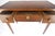 Baker Very Fine All Rosewood & Brass Gallery Trim Petit Desk Console Table MINT! For Sale - Image 9 of 14