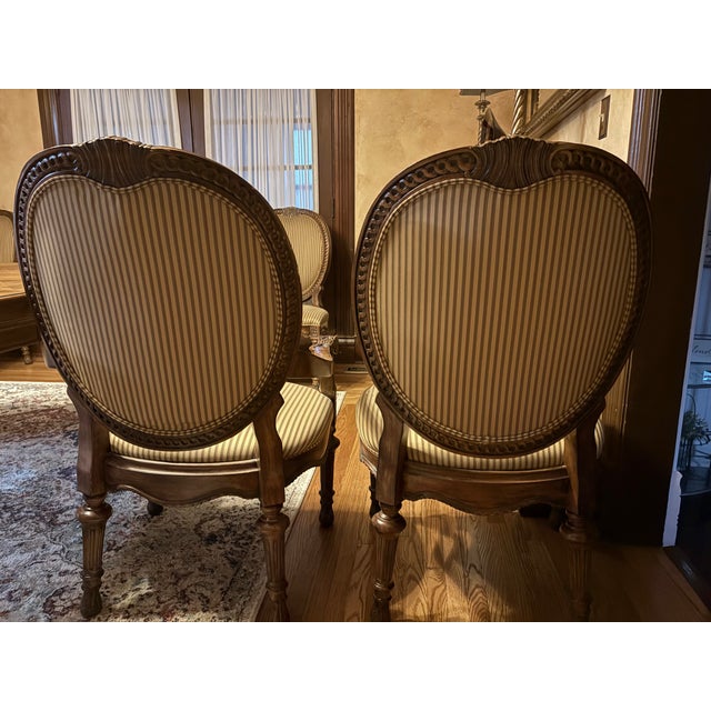Drexel Heritage Dining Room Chairs - Set of 6 For Sale In Denver - Image 6 of 16