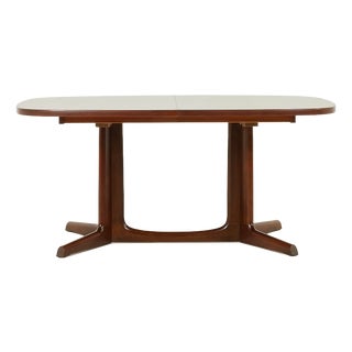 Rosewood Table with Extensions by Niels Otto Møller for Gudme Møbelfabrik, Denmark, 1970s For Sale