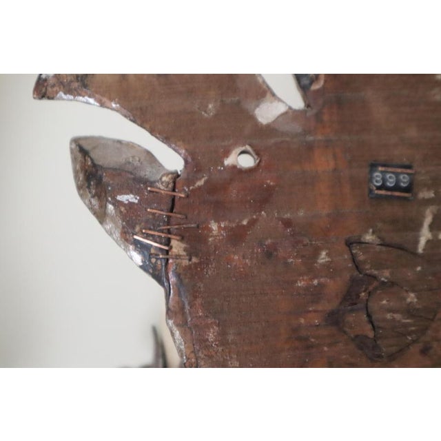 Louis XIV Silver and Wood Wall Lights, Set of 2 For Sale - Image 6 of 18
