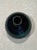 1960s Artisan-Signed Mid-Century Arita Toketsu Kiln Sculptural Crystalline Vase For Sale - Image 5 of 7