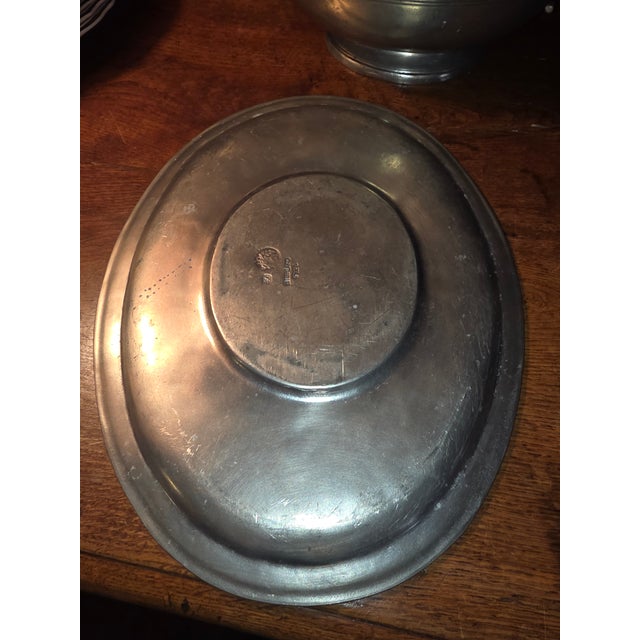 Italian Cosi Tabellini Pewter Tureen Set For Sale - Image 9 of 12