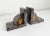 Art Deco French Art Deco Mixed Marble Bookends - A Pair For Sale - Image 3 of 7