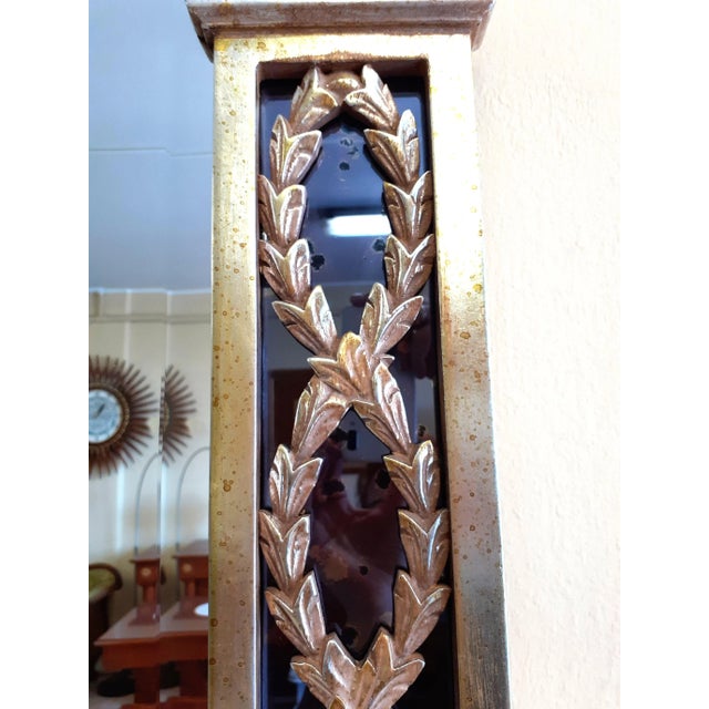 Mid 20th Century Empire Style Golden Mirror For Sale - Image 6 of 8