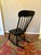 American Antique Black Rocking Chair For Sale - Image 3 of 4