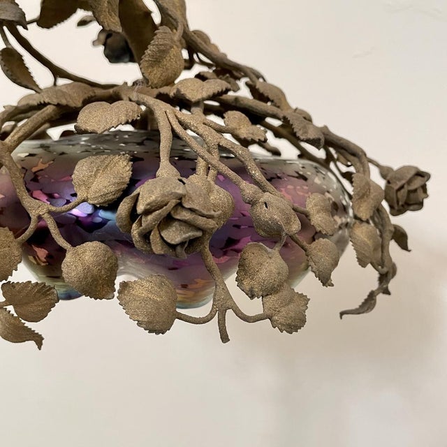 French Art Nouveau Table Lamp, 1910 For Sale - Image 11 of 18