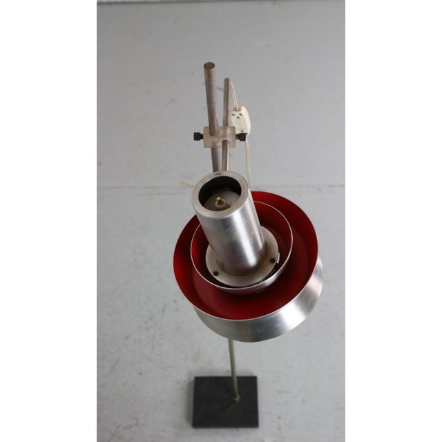 Scandinavian Modern Adjustable Floor Lamp attributed to Carl Thore, Denmark, 1970s For Sale - Image 10 of 17