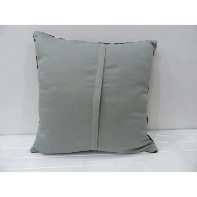 Contemporary Turkish Kilim Pillow Cover For Sale - Image 3 of 4