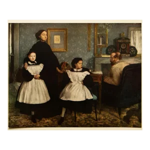 1952 After Edgar Degas "The Bellelli Family", First Edition Vintage Print