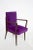 Italian Purple Velvet Armchairs from Fratelli Consonni, Set of 6 For Sale - Image 15 of 16
