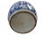 Asian 1910s Blue and White Double Happiness Jar For Sale - Image 3 of 4