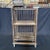 French Industrial Wood Bakers Rack on Casters For Sale - Image 4 of 11