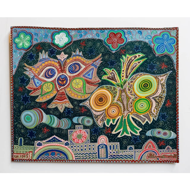 Meschac Gaba (Benin, 1961- ) Artist with American Inspiration: 4 World Financial Center, 2004, Meschac Gaba, pigmented...