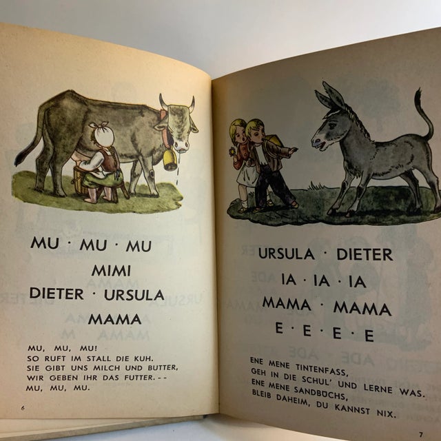1930 Unsere Fibel Child's Primer Book For Sale In New York - Image 6 of 8