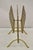 Mid-Century Modern Vintage A. Ravenel Paris French Mid Century Modern Brass Magazine Rack Stand For Sale - Image 3 of 12