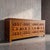French Oak Brutalist Sideboard, 1970s For Sale - Image 6 of 16