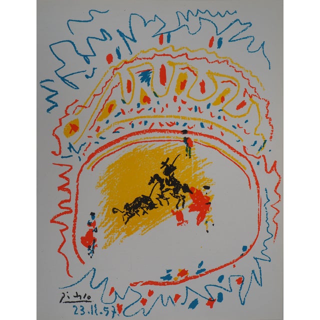Pablo Picasso, The Little Bullfight, Original Lithograph For Sale
