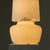 Glass Satin Glass Table Lamp, 1970s For Sale - Image 7 of 9
