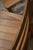 Vintage Set X 6 English Oak Tavern Slatted / Shaped Seat Ladder Back Dining Chairs For Sale - Image 9 of 16