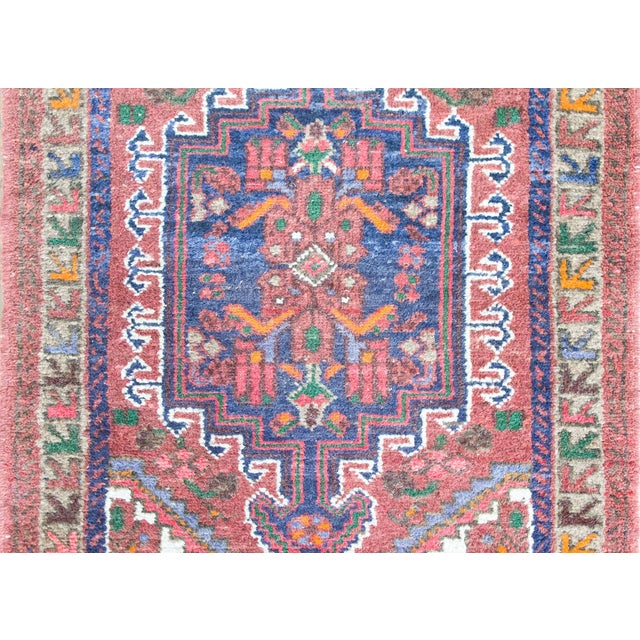 Early 20th Century Persian Mazlaghan Rug For Sale - Image 10 of 15