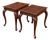 1990s Knob Creek Penn Manor Collection Queen Anne Solid Cherry Tea Tables - A Pair (31-8224) For Sale