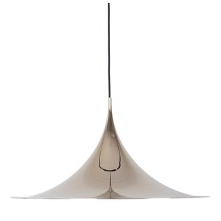 Vintage Semi Pendant Lamp by Bonderup and Thorup for Fog & Mørup, 1968 For Sale