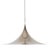 Vintage Semi Pendant Lamp by Bonderup and Thorup for Fog & Mørup, 1968 For Sale