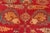 Textile Traditional Design Antique Turkish Oushak Rug in Red, Blue and Marigold For Sale - Image 7 of 9