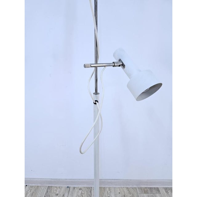White Floor Lamp, Germany, 1960s For Sale - Image 12 of 16
