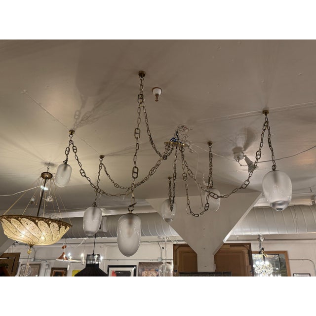 Noz Nozawa for Corbett Lighting Six Light Daith Chandelier For Sale - Image 4 of 13