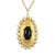 1970s Pendant Necklace With Faux Baroque Pearls For Sale