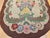 Vintage American Hand Hooked Rug, Wool & Cotton, Floral Pattern, Folk Art Tapestry, 3x5 For Sale - Image 12 of 15