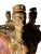 18th Century Italian Gilded Jardiniere With Stones and Faces For Sale - Image 4 of 13