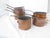French Country Antique French Copper Pans - Set 6 For Sale - Image 3 of 5