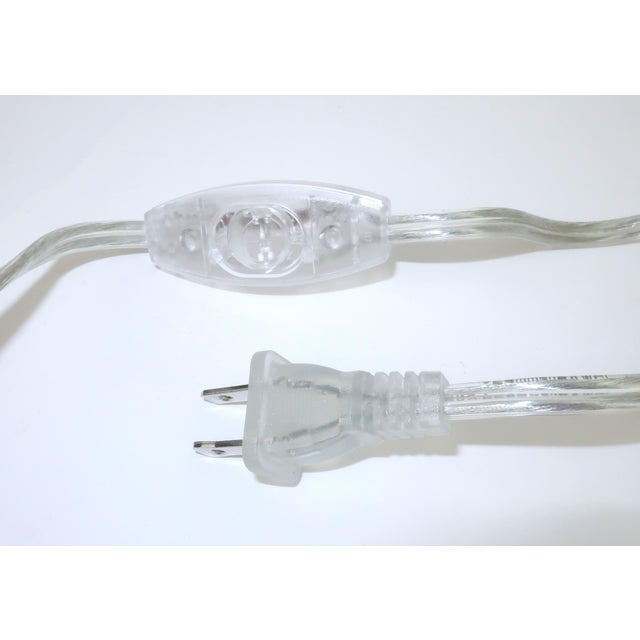Currey & Company Odette Encased Quartz Acrylic Table Lamp For Sale - Image 12 of 15