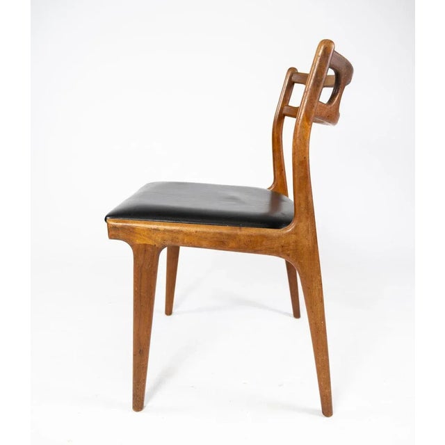 Danish Teak Dining Chairs, 1960s, Set of 4 For Sale - Image 6 of 11