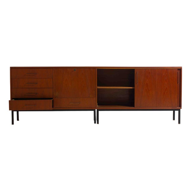 Sideboard in Teak by C. Wulput, 1960s For Sale