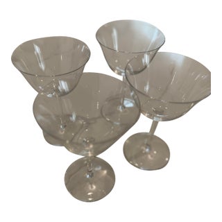 Baccarat Perfection Crystal 4 7/8" Port Wine Glasses Set of 4 + Bonus (5 Total) Signed For Sale