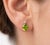 Embrace the fresh, vibrant radiance of these exquisite teardrop stud earrings. Beautifully styled to highlight nature’s...