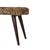 2020s Animal Print Velvet Bench With Deep Button Seat For Sale - Image 5 of 7