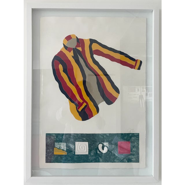 Postmodern Set of 2 Post Modern 1980's Serigraphs by Donald Saff For Sale - Image 3 of 8