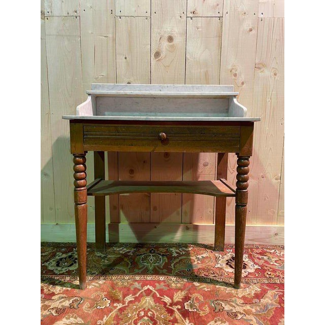 Wood Louis Philippe Dressing Table For Sale - Image 7 of 7