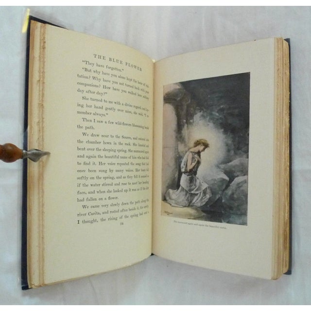 Blue Early 20th Century Illustrated Volumes, Works of Henry Van Dyke - 6 Books For Sale - Image 8 of 12