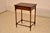 Edwardian oak side table from England, circa 1900. The top has lovely graining and has a beveled and molded edge,...