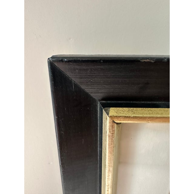 Off-white Vintage Italian Framed Ponte Milvio in Oggi Ponte Mollo Print For Sale - Image 8 of 10
