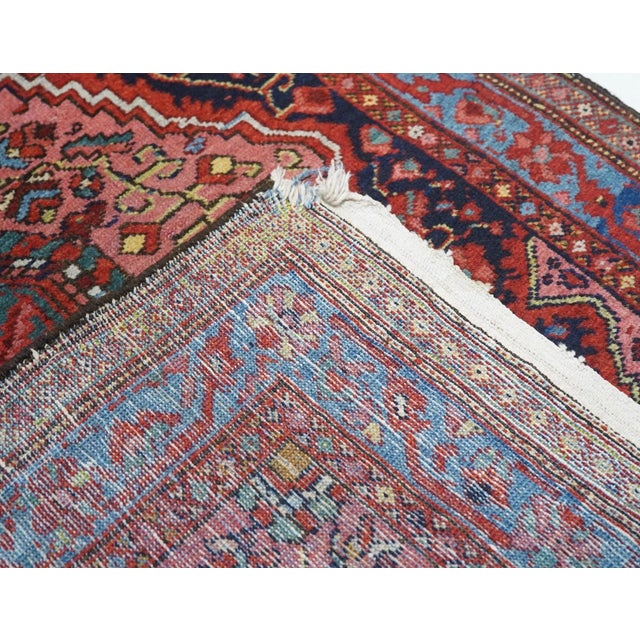 Antique Malayer Rug 3'2'' X 5'1'' For Sale - Image 10 of 10