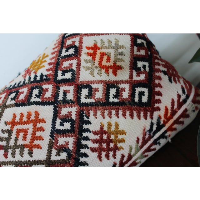 1960s Turkish Kilim Pillow Covers- a Pair For Sale - Image 10 of 13